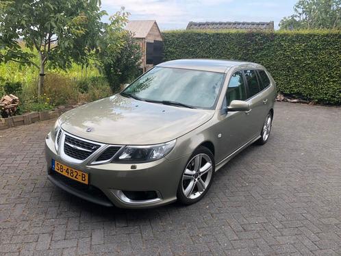 Saab 9-3 Aero 2.8 T V6 Estate XWD AUT 2008 Groen -Youngtimer