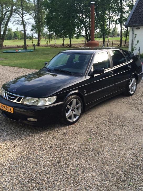 Saab 9-3 Aero automaat zwartzwart 5-deurs 82000 topstaat