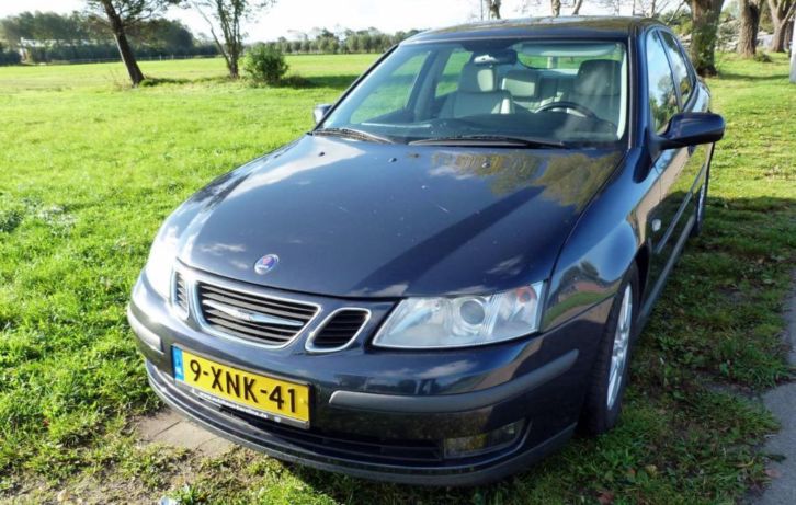 Saab 9-3 Arc 2.2 TID 2005 licht lederen kleur navigatie