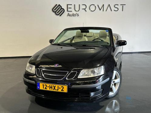 Saab 9-3 Cabrio 1.8t Linear Navi Leder Airco Cruise Pdc Trek