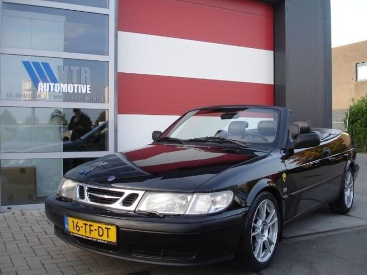 Saab 9-3 cabrio 2.0 SE Leer amp Elektrische Kap (bj 1999)