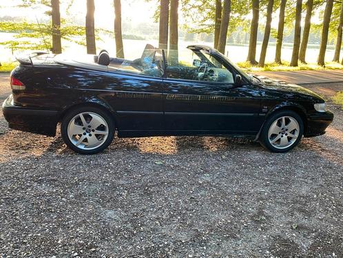 Saab 9-3 cabrio 2002 zwart 220.000km APK 0525 prachtstaat