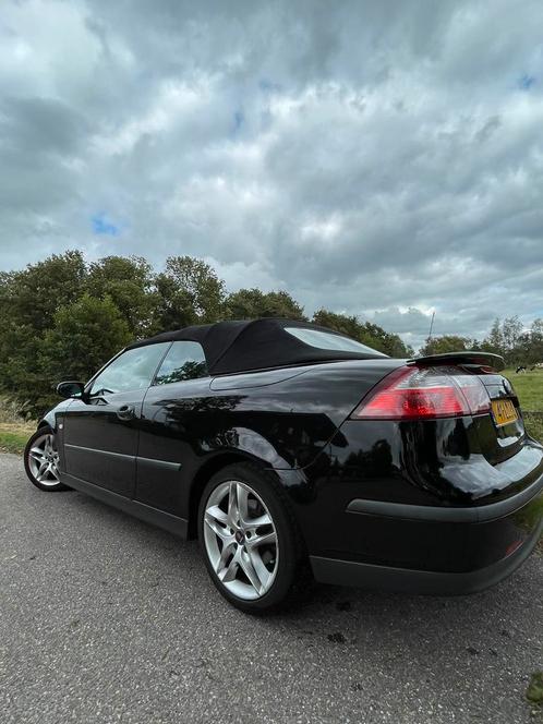 Saab 9-3 Cabrio 2004 1.8 linear Zwart APK april 24