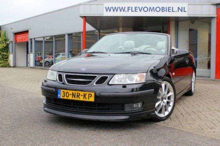 Saab 9-3 Cabrio 2.0T Aero 209pk Aut. NaviXenonLeder