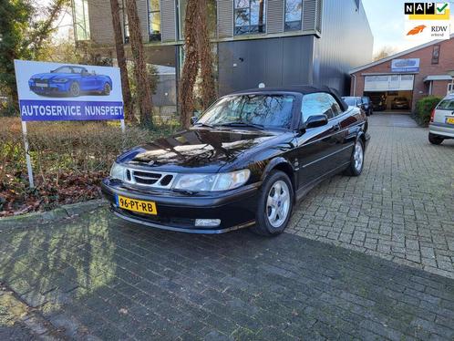 Saab 9-3 Cabrio 2.0t S Airco Leer Topconditie