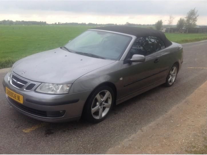 Saab 9-3 Cabrio 2.0t Vector GARANTIE (bj 2004, automaat)