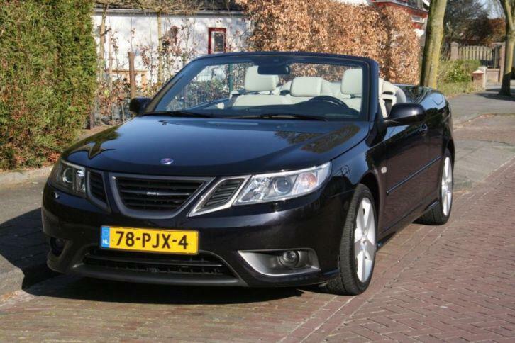 Saab 9-3 Cabrio Vector 2.0 T 162KW AUT 2011 Zwart