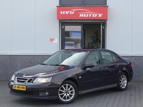 Saab 9-3 Sport Sedan 1.8t Optic airco LEER org NL 2003 zwart