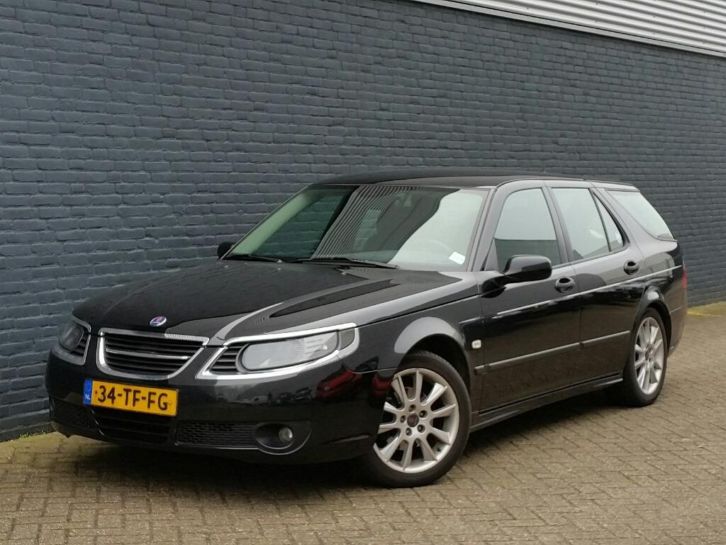 Saab 9-5 1.9 TID Sport Estate 2006 Zwart