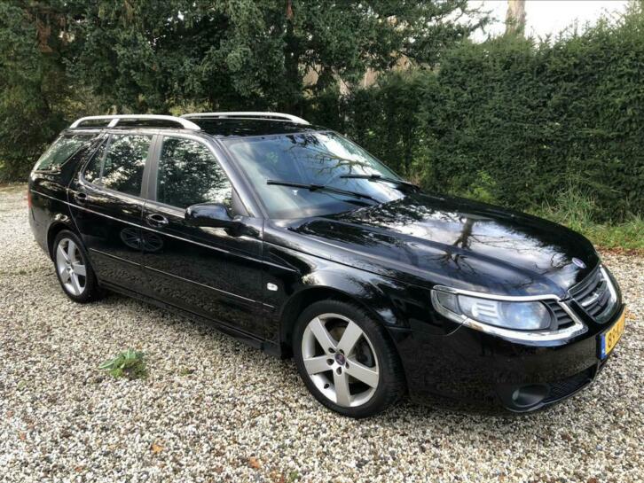 Saab 9-5 1.9 TID Sport Estate AUT 2009 Zwart