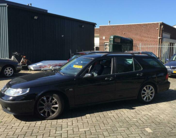 Saab 9-5 2.0 T Estate 2005 Zwart donor auto