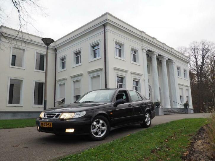 Saab 9-5 2.0T SE 16V, MOOI ZWART LEDER (bj 1998)