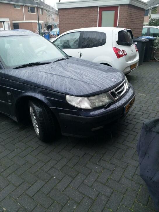 Saab 9-5 2.3 T AUT 1997 Blauw MET SCHADE