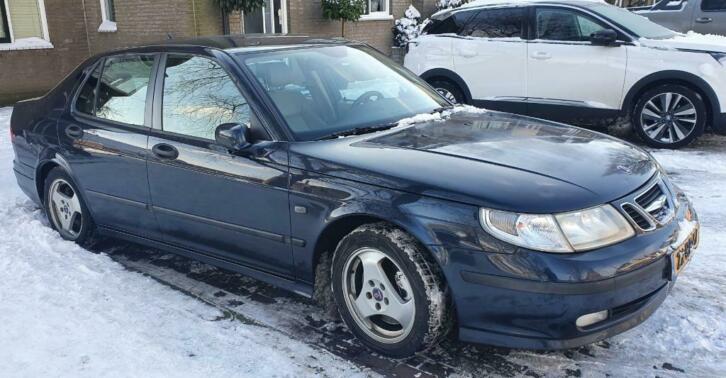 Saab 9-5 2.3 T AUT 2005 Blauw, 260pk