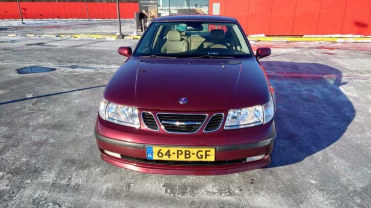 Saab 9-5 2.3 T Vector AUT 2004 Rood LPG