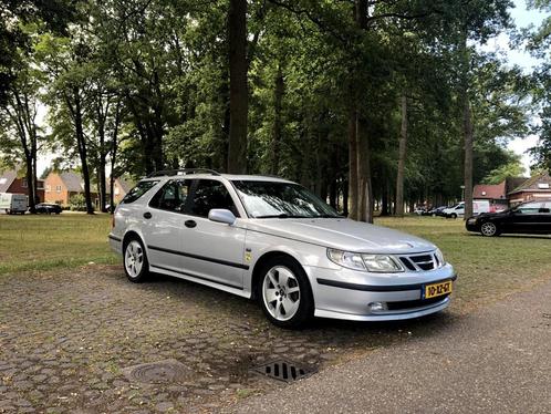 Saab 9-5 2.3 T Vector Estate 2001 Grijs, Nette auto