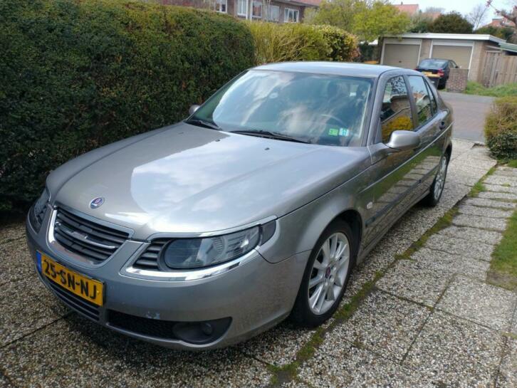 SAAB 9-5, 2.3 turbo, 2006, 168.068 km, zilvergrijs