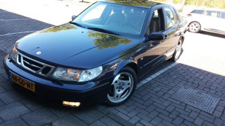 Saab 9-5 2.3 Turbo Aero AUT 2000 Blauw