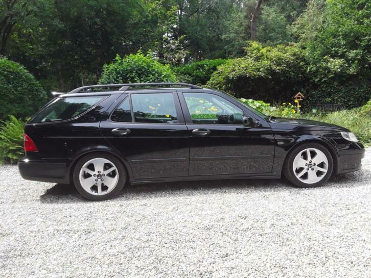 Saab 9-5 2.3 Turbo Aero Estate AUT 2005 Zwart