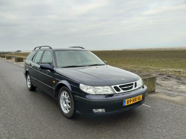 Saab 9-5 3.0 T V6 Estate AUT 2000 Blauw