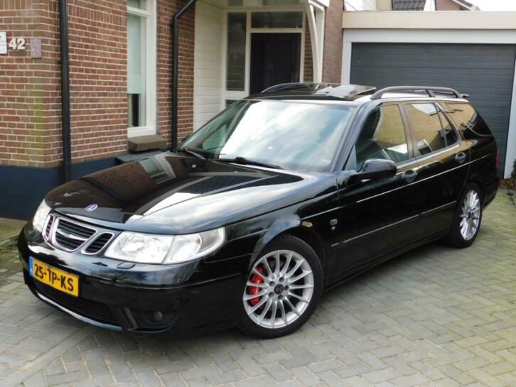 Saab 9-5 Estate  AERO  VOL OPTIES  APK  YOUNGTIMER