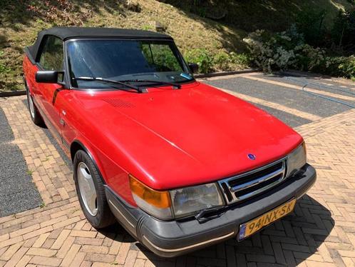 Saab 900 2.0 16 S Cabrio U9 1991 Rood LET op motor gerevisee