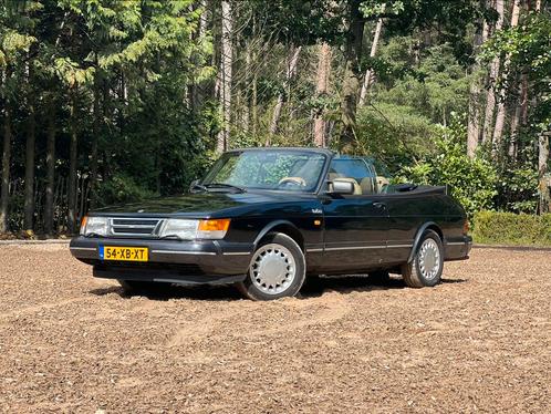 Saab 900 2.0 16 S Cabrio U9 1992 Zwart