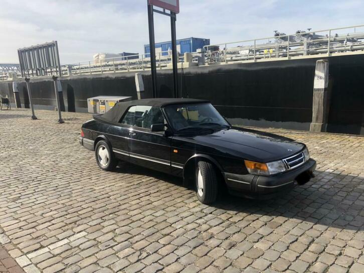 Saab 900 2.0 16 S Cabrio U9 1992 Zwart