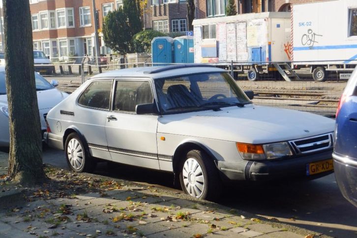 Saab 900 2.0 I 16 HB U9 1993 Wit