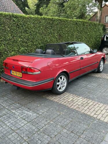 Saab 900 2.0 I Cabrio 1996 Rood