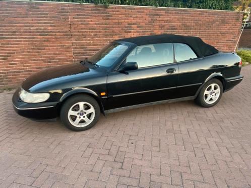 Saab 900 2.0 I Cabrio 1996 Zwart (APK 6-23)