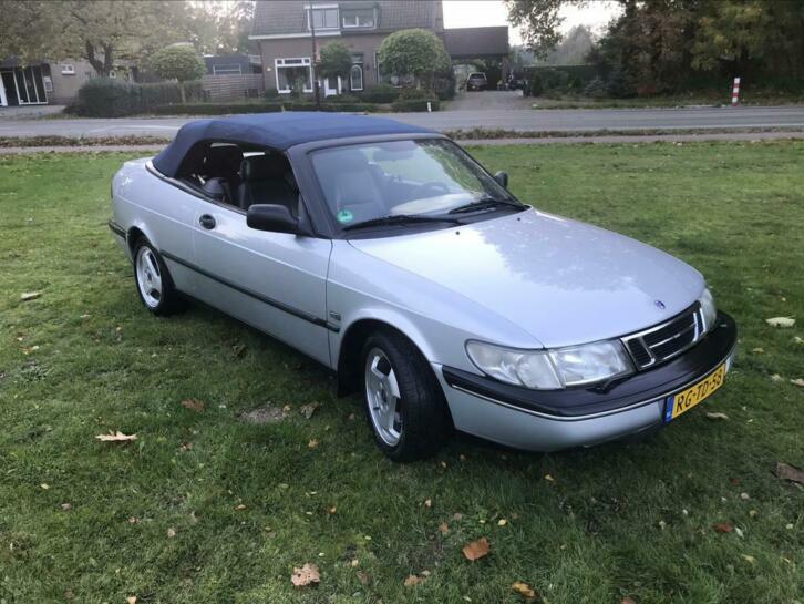 Saab 900 2.0 I Cabrio 1997 Grijs