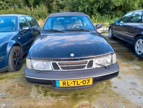 Saab 900 2.0 I Cabrio 1997 Zwart opknapper