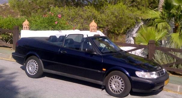 Saab 900 2.0 I Cabrio AUT 1997 Blauw