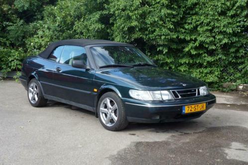 Saab 900 2.0 SE Turbo Cabrio 1995 Groen