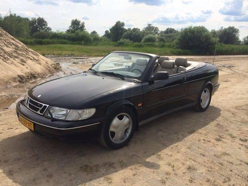 Saab 900 2.0 Turbo Cabrio 1995 Zwart