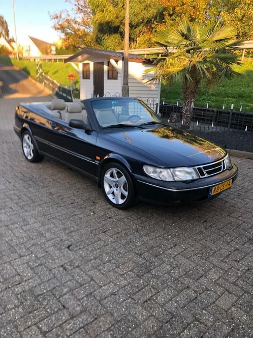 Saab 900 2.0 Turbo Cabrio 1997 Blauw