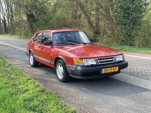 Saab 900 2.1 I 16 HB U9 1991 Rood