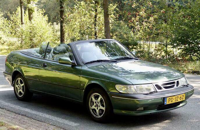 Saab 900 2.3 I Cabrio 1996 Groen