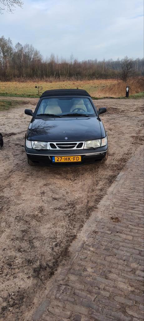 Saab 900 2.3 I Cabrio 1997 Zwart