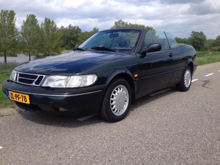 Saab 900 2.3 I SE Cabrio 1994 Groen