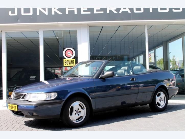 Saab 900 Cabrio 2.0 S Airco, Leer, NIEUWE KAP Dealer Onderh