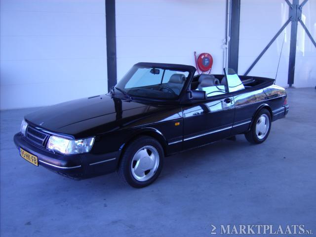 Saab 900 Cabrio 2.1i-16 - Leer - Electr Kap 