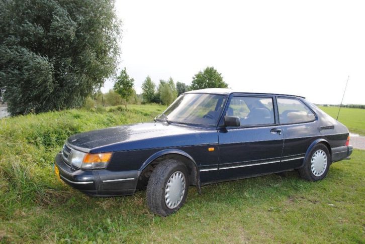 Saab 900 classic 2.0 i 16v 1993 Blauw, vrijwel nieuwstaat