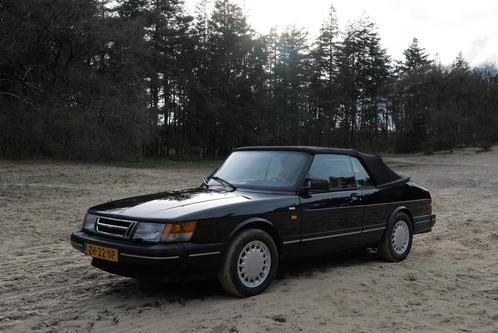 SAAB 900 classic cabrio uit 1991, origineel Nederlands.