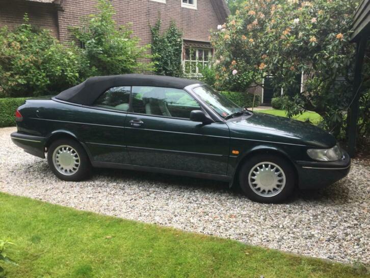 Saab 900 SE 2.3 I Cabrio 1996 Groen