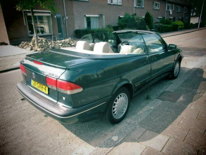 Saab 900 SE Cabriolet 1995 Groen