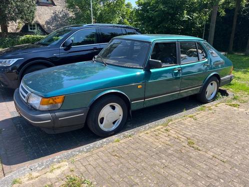 Saab 900S 16v (lpt) 1993, eucalyptus groen, leuke auto