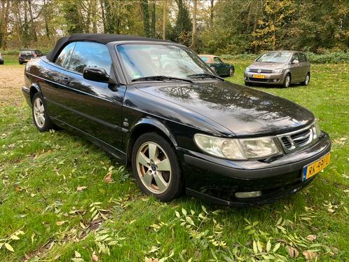 Saab 93 SE Turbo Cabrio Anniversary 2002 Zwart (235 PK)