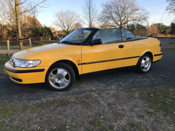 Saab 93 Turbo S Cabriolet Automaat in Monte Carlo Geel 